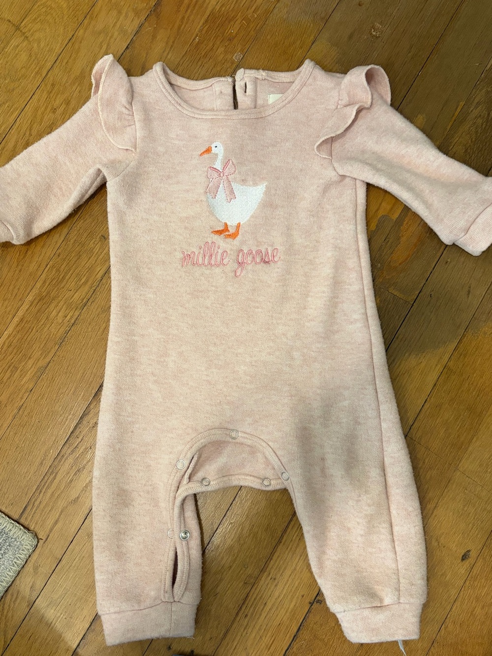 "Millie Goose" Footie One-Piece